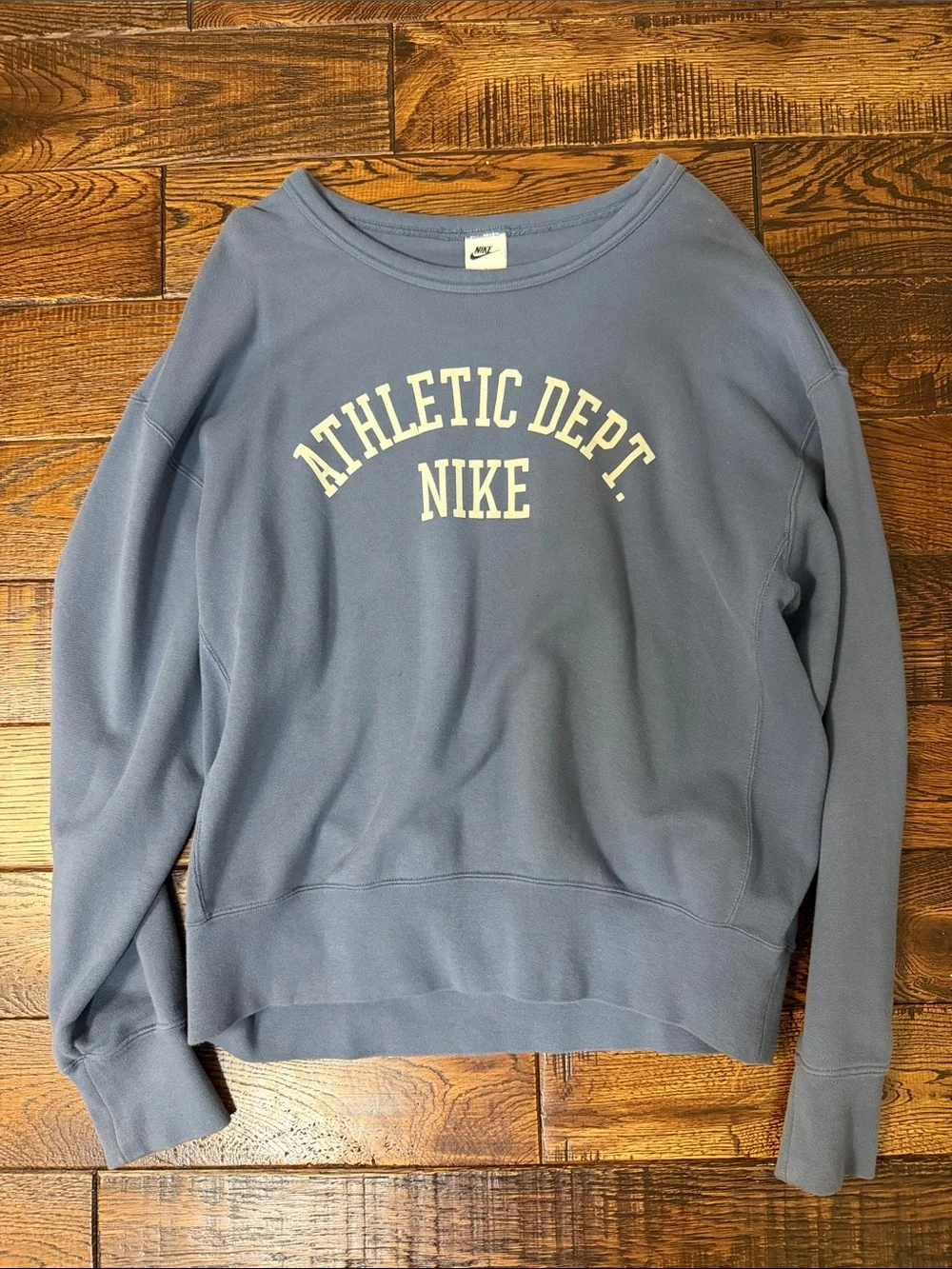 Nike Women's Slate Blue 'Athletic Dept.' Crewneck Sweatshirt